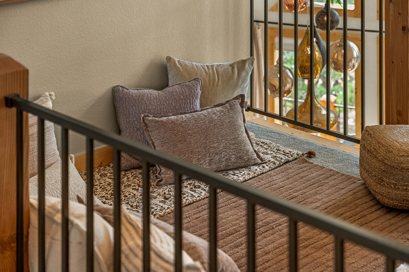 Loft floor cushions